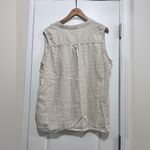 Anne Carson Plus‎ Size  Women Linen Blend Sleeveless Blouse - sz 2X Photo 1