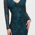 Guess Green Lace Bodycon Cocktail Dress Photo 0