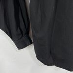 Vtg.TOGETHER! Black Button Up Shirt Medium‎ Embroidered Boho Ethnic Folk Artsy Photo 5