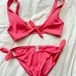 No Boundaries  Pink Bikini Set Photo 0
