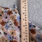 ASTR the Label Taupe Multi Floral Dress Womens Large Boho Hippie Country Ruffle Photo 11