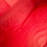 Claudia Firenze Purse British Tan Leather Red Suede Trim Handbag Tote Italy READ Brown Photo 15