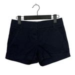 J.Crew Cotton Classic Chino Flat Front Slash Pocket Casual Shorts 000 Navy Blue Photo 13