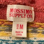Vintage Mossimo Supply Co. red fairisle lambswool hooded mini dress. Size M Size M Photo 6