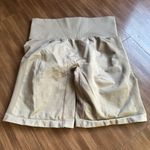NVGTN  contour booty scrunch seamless biker shorts taupe size medium sold out Photo 1
