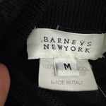 barney's new york  Black Merino Wool Sweater Photo 2