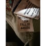 Gap  Y2K Green Pin Striped Low Rise Wide Leg Pants Size 4 Ankle Length Vintage Photo 6