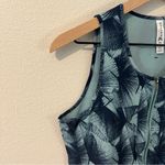 Kyodan Blue Printed Drawstring Waist Sleeveless Activewear Dress Performance S Photo 2