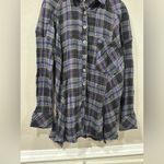 Free People Juniper Ridge Snap Side Plaid Buttondown Photo 3