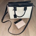 Kate Spade  Light Pink & Black Crossbody Tote Bag & Matching Wallet Photo 0