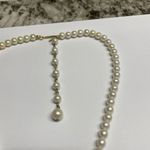 Women’s Beaded Costume Necklace Faux Pearl / Rhinestone Gold Photo 5