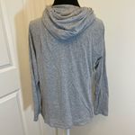 DKNY Sport Hooded Thin Sweatshirt Logo Athletic Athleisure Top EUC Photo 4