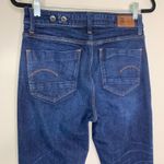 G-Star  RAW Dark Denim Midge Worker High Straight Ankle Jean Sz 30 x 32 Photo 4