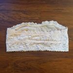 Hanky Panky  Pale Peach Chic Feminine Lacey Bandeau Bralette Lingerie Size Large Photo 3