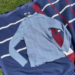 Brooks Brothers  button down periwinkle glittery cardigan NWT 
Women’s L large Photo 2