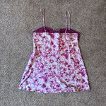Morgan Taylor Floral Purple Slip Dress Photo 4