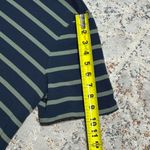 Banana Republic  striped t-shirt dress with front pockets size XL blue green Photo 6