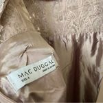 Mac Duggal NWT  20264 Applique Cap Sleeve Bodice Flowy Vintage Lilac Dress size 4 Photo 4