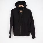 American Giant Womens Black Cotton Full Zip Hoodie Sweatshirt Size L Size L Photo 1