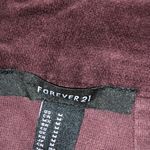 Forever 21 Maroon Mini Skirt Size Medium Photo 2