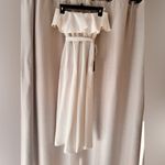 Babaton NWT Aritzia Flutter Off the Shoulders Jumpsuit Size 0 Photo 7