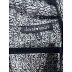 Derek Heart  Open Front Knit Cardigan Sweater Grey Marled Size Small Photo 2