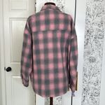 Pink Lily Pink Lilly pink plaid button down Photo 10