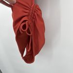 Xhilaration Orange One Piece Swimsuit Tie Size Medium Beach Photo 3
