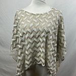 NWT NY&Co knit poncho one size Tan Size undefined Photo 0