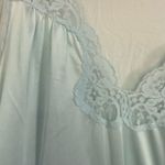 Vanity Fair Vintage  Blue Lace Trim Nightgown Photo 1