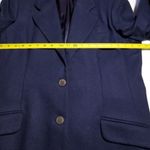White Stag Vintage 100% Wool Blazer Women's Size 14 Blue Purple Academia Coat Photo 8