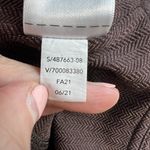 Athleta  L Large Delancey Herrnigbone Ankle Tight Brown Mid Rise Activewear Crop Photo 8