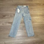 7 For All Mankind NEW High Waist Cropped Straight Jean Photo 4
