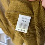 $445 Momoni Mustard Yellow Cardigan‎ Dress Size 46/8 Gold Photo 2