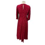 Free People Free‎ People Jessie Midi Dress Ditsy Floral Print Red Pink Size 4 Photo 11