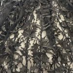 XOXO Homecoming Dress Mini Strapless Lace Black Purple 9 Photo 3