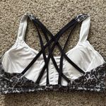 Lululemon Black and White paisley bra Photo 4