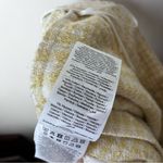 Vila Ceyla Light Yellow & White Plaid Skirt EU 38 / US 6 Photo 5