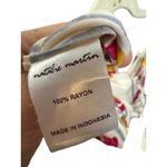 Natalie Martin  Melanie Dress in Pisces Light Blue Fuchsia Sz. S Photo 6