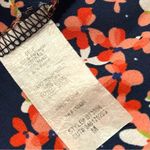 PaperMoon  Stitch Fix Floral Satin Lace Lightweight Cap Sleeve Top Shirt Size M Photo 4