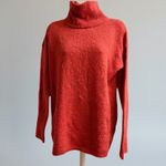 Something Navy  Womens turtleneck sweater Sz M Photo 1