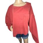 Calia By Carrie Underwood Red Boxy Long Sleeve T Photo 0