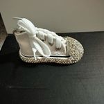 Rhinestone White Sneaker Keychain Photo 1