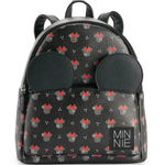 Danielle Nicole NWT Dani - x Disney Black Minnie Mouse Mini Backpack, Polka Dot Photo 0