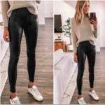 Commando Perfect Control Faux-Leather Legging Black Womens Medium Photo 10