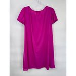 Vintage Miss Elaine Nightgown Short Sleeve Sleep Dress Pink Nylon Large Photo 7