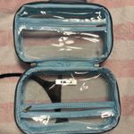 Nicole Miller  cosmetic travel see thru bag with pockets inside great for travel Photo 3