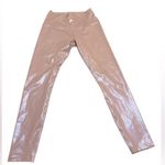 Beyond Yoga  Shimmer Blush Pink Leggings High-Waist Women's Size medium Photo 3