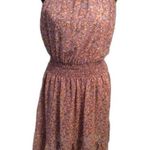 West Kei Floral Sleeveless High Smocked  Girlcore Cottage M Romantic  Photo 0