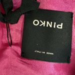 Pinko GAFF ABITO Fuchsia Ruffle Midi Dress IT 38 US 2 Elegant Cocktail Pink Photo 10